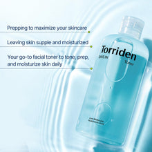 Load image into Gallery viewer, Torriden - Dive In Low Molecule Hyaluronic Acid Toner 300ml
