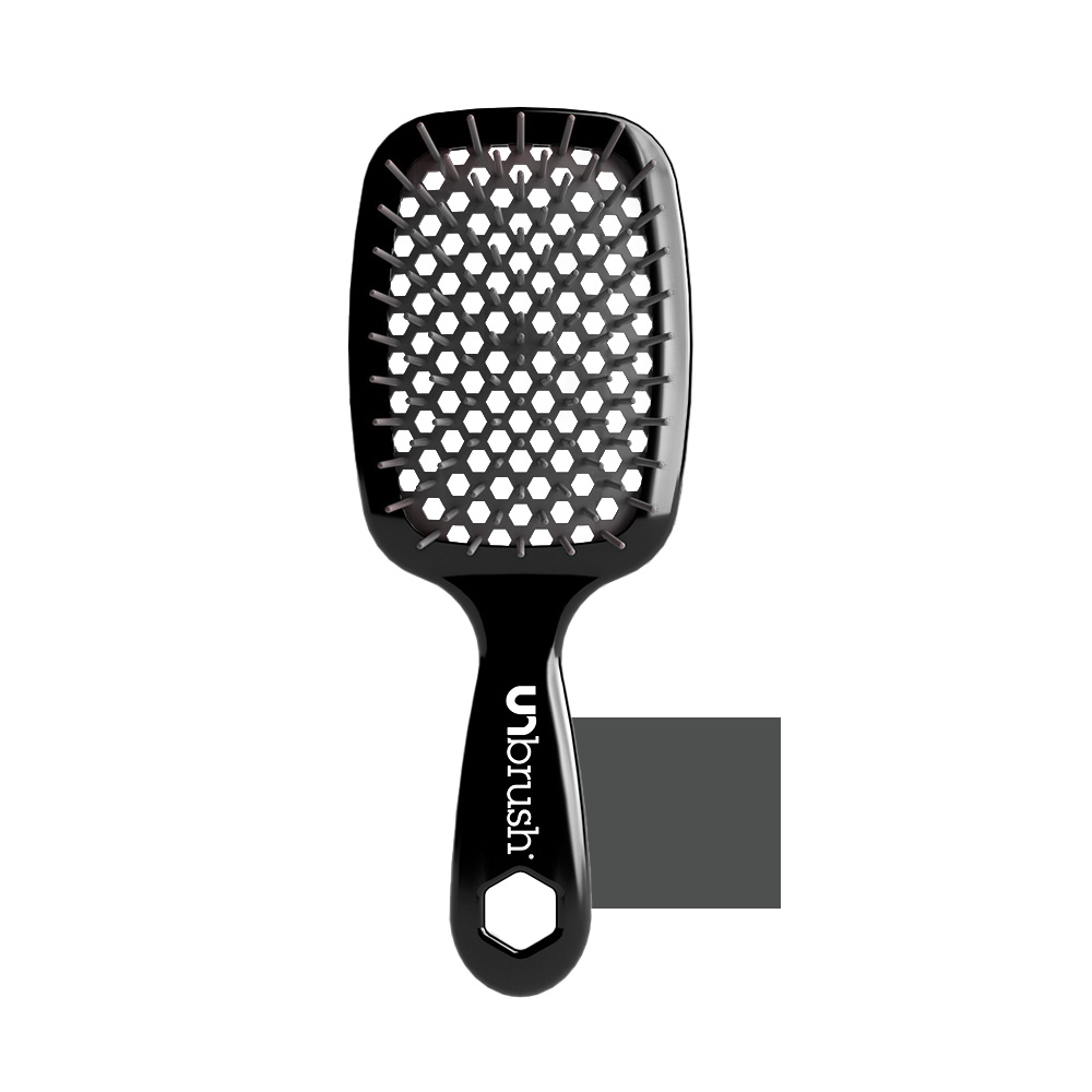 UNbrush - Detangling Hair Brush - Moonlight Gray