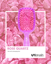 Load image into Gallery viewer, UNbrush - Detangling Hair Brush - Rose Quartz
