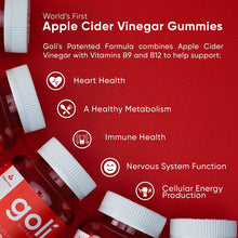 Load image into Gallery viewer, Goli Nutrition - Apple Cider Vinegar Gummy 60ct
